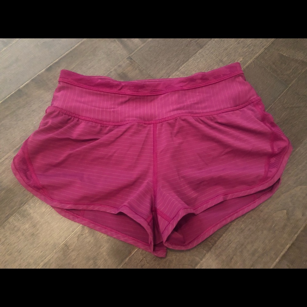 Lululemon running shorts size 2